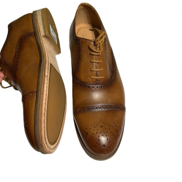 Clark’s men shoes,leather, NEW! Oliver Limit ,tan,comfort ,stylish,career, event - Picture 3 of 14